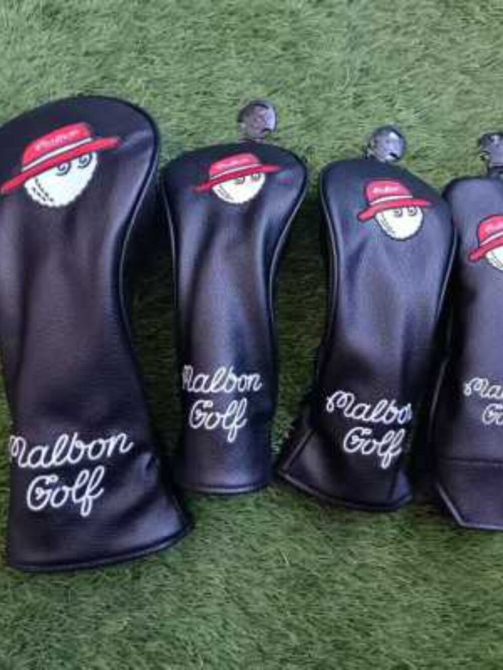 Malbon Golf Club Headcovers Fisherman Hat , Wood Driver Hybrid Putter